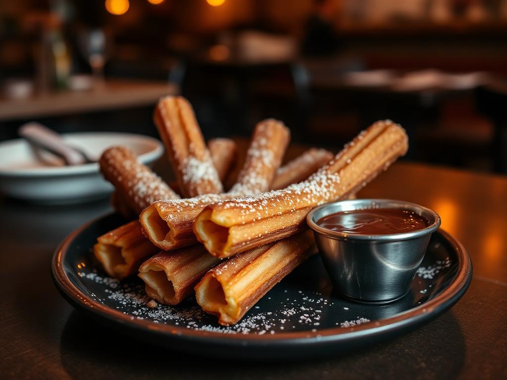 Churros con Chocolate